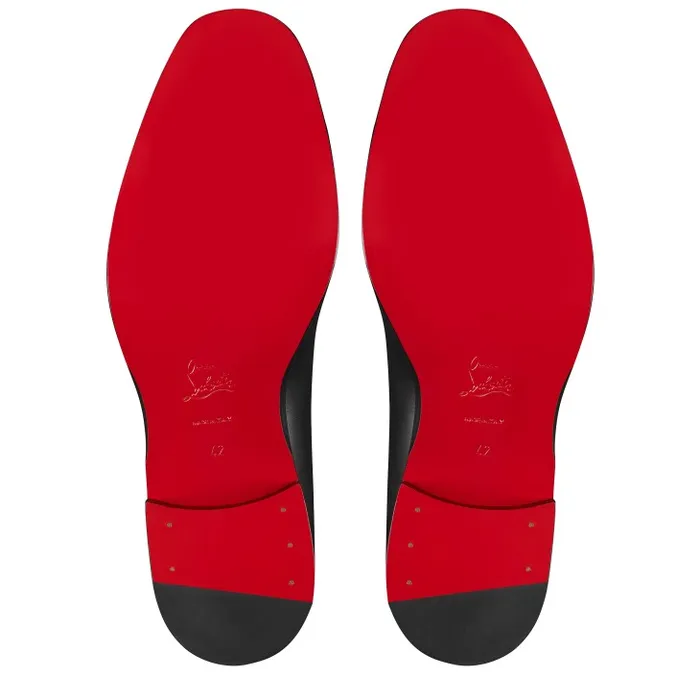 Men Chambelimonk Derbies 8211 Calf Leather 8211 Black Christian Louboutin Buckles and Laceups