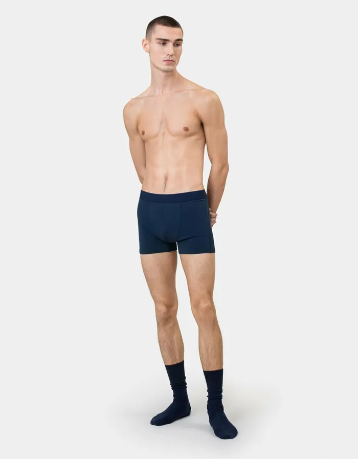 Men Classic Organic Boxer Briefs Dark Amber Colorful Standard Underwear