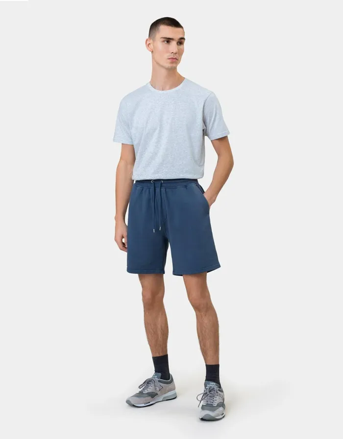 Men Classic Organic Sweatshorts Pearly Purple Colorful Standard Shorts