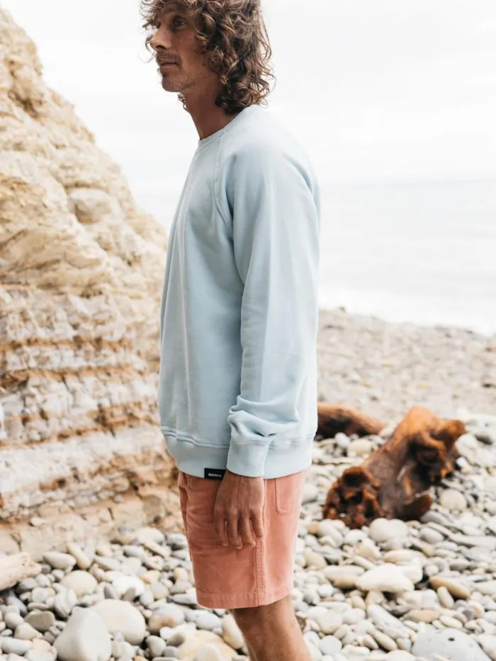 Men Coho Sweatshirt Sky Finisterre Sweatshirts and Hoodies