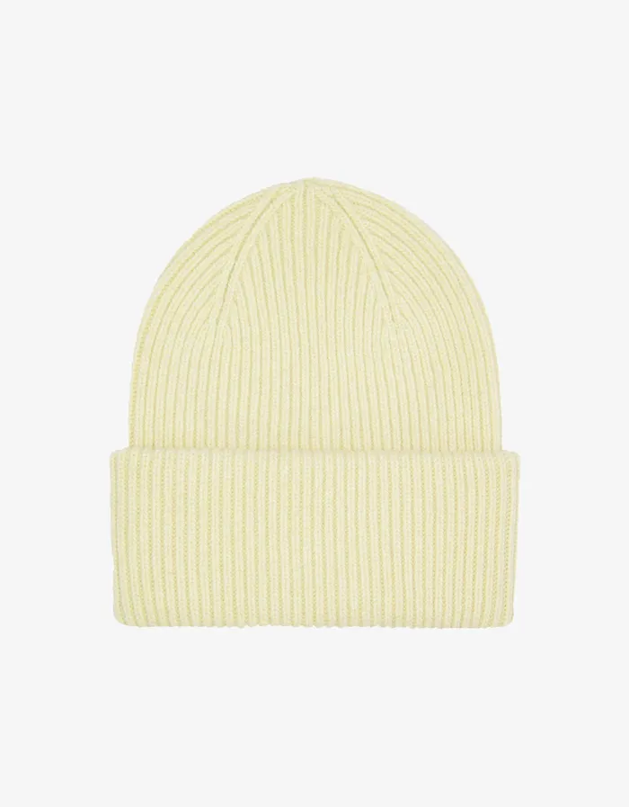 Men Colorfulstandard Merino Wool Hat 8211 Soft Yellow Hats