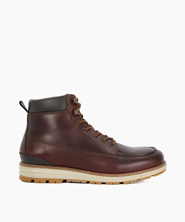 Men Dune London Brown Boots Hiker Boots Brown