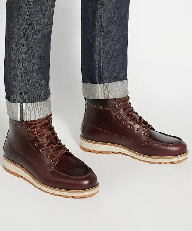 Men Dune London Brown Boots Hiker Boots Brown