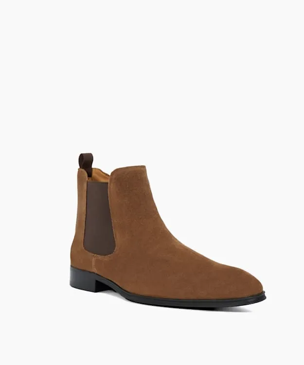 Men Dune London Chelsea Boots Wide Fit Chelsea Boots Brown