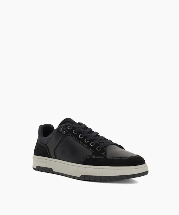 Men Dune London Trainers Chunky Lace Up Trainers Black