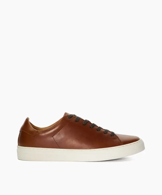 Men Dune London Trainers Cup Sole Trainers Brown
