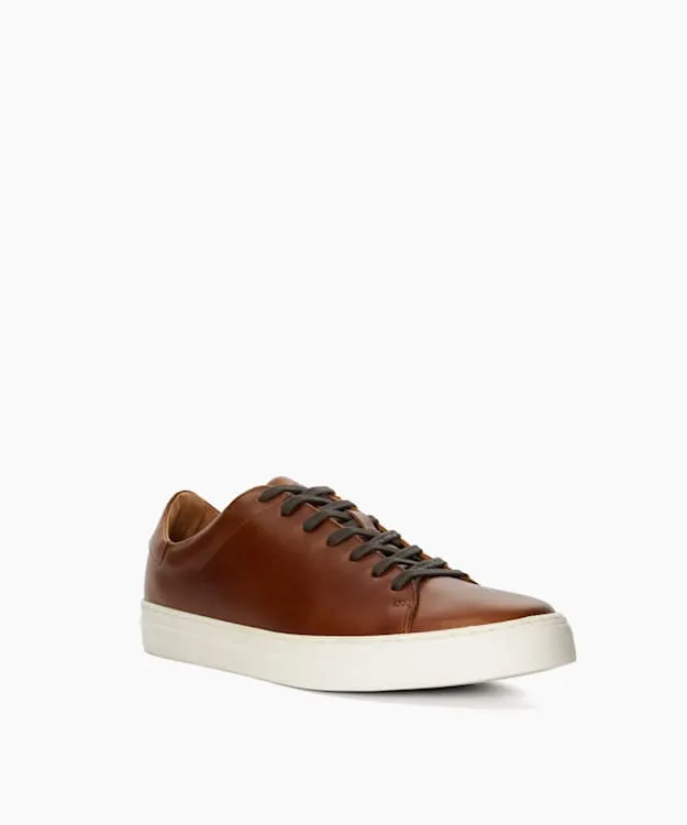 Men Dune London Trainers Cup Sole Trainers Brown