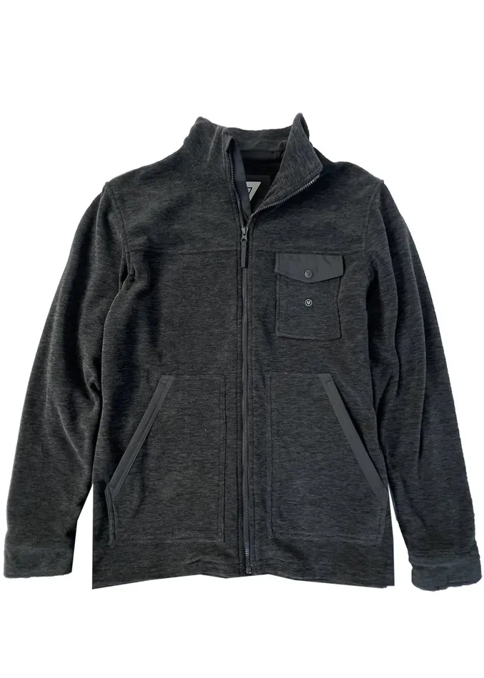 Men EcoZy Jacket Graphite Fleece and Hoodies Vissla