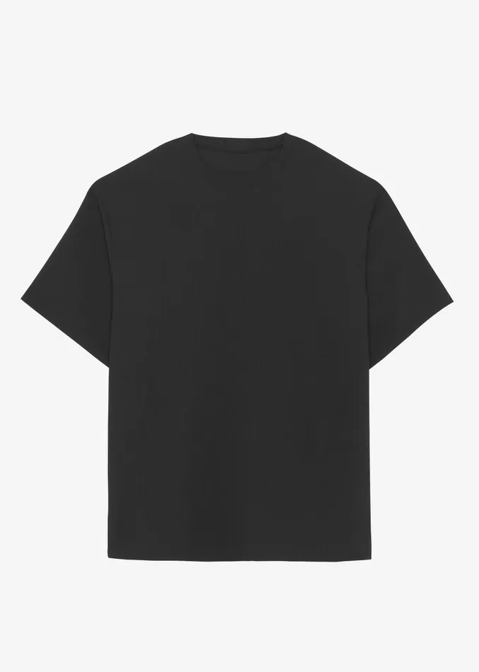 Men Eliott Crinkle Tee 8211 Black The Frankie Shop Tops