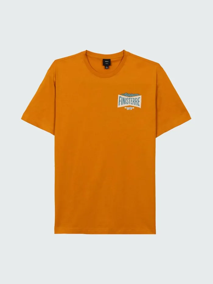Men Emblem TShirt Harvest Gold Finisterre TShirts