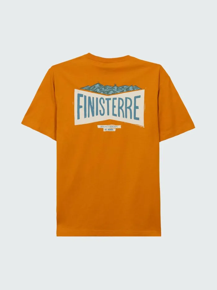 Men Emblem TShirt Harvest Gold Finisterre TShirts