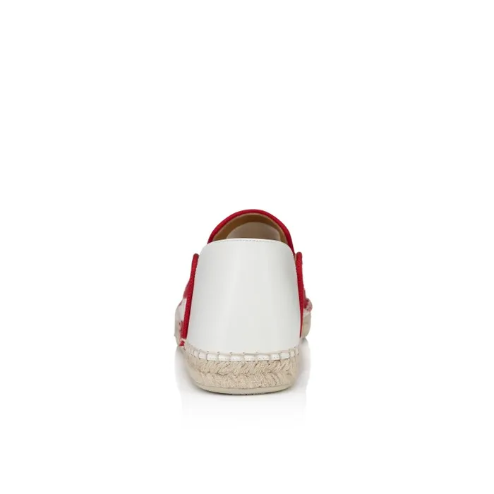 Men Espadon AC Espadrilles 8211 Malha Printed Fabric 8211 Loubi Christian Louboutin Sandals and Espadrilles