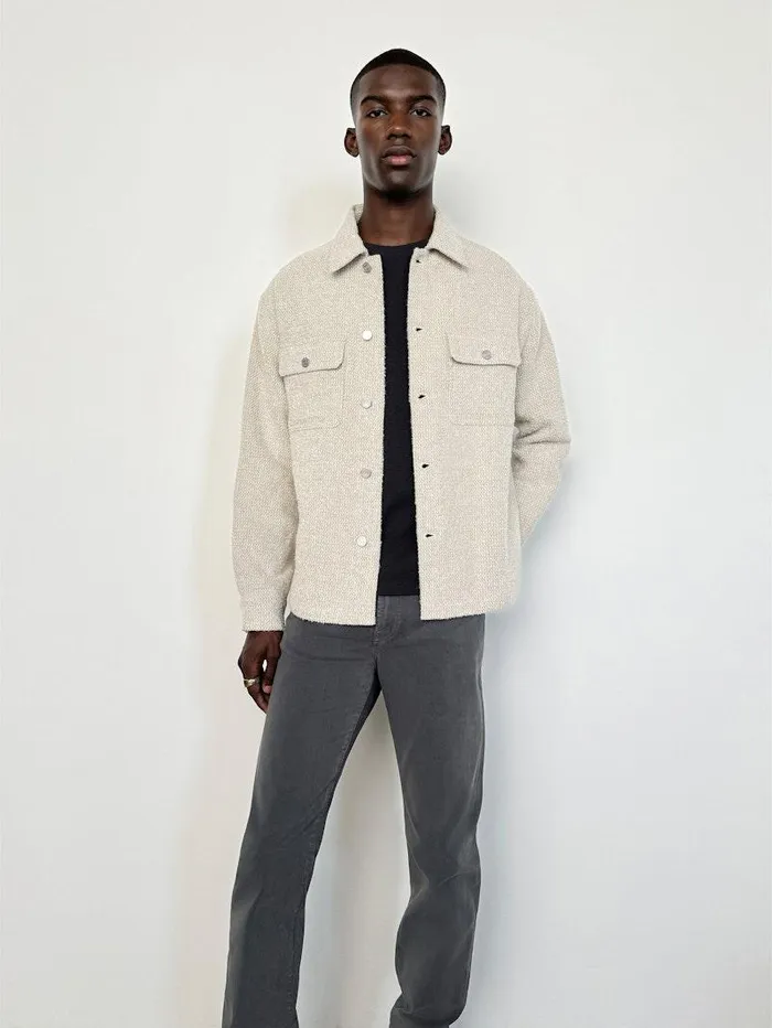 Men FRAME Jackets and Coats Tweed Overshirt Jacket Men FRAME Jackets and Coats Tweed Overshirt Jacket