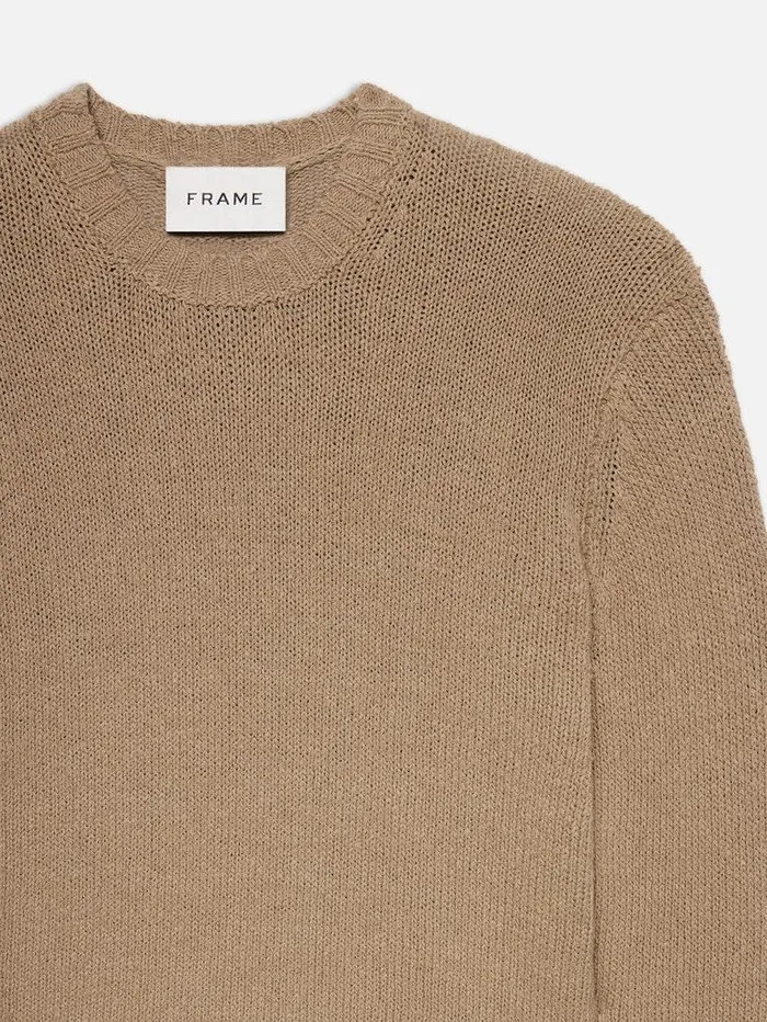 Men FRAME Sweaters and Hoodies Rib Crewneck Sweater Men FRAME Sweaters and Hoodies Rib Crewneck Sweater