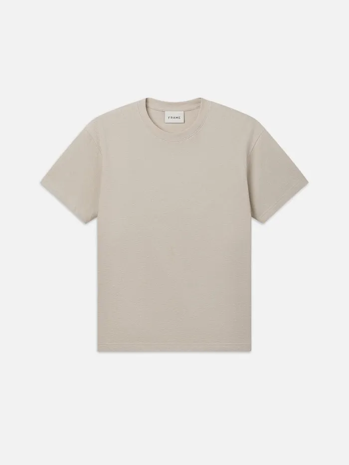 Men FRAME Tees and Polos Boxy Textured Tee