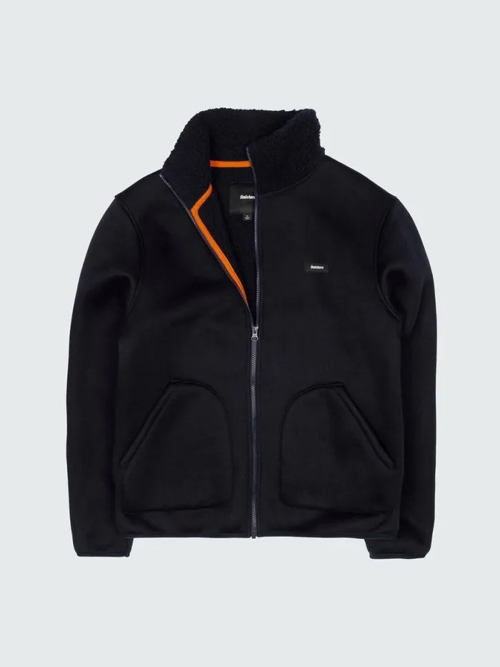 Men Goodwin Fleece Navy Finisterre Fleece