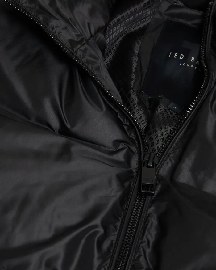 Men GRAVTY 8211 Heavy Wadded Coat Black Ted Baker Coats and Jackets