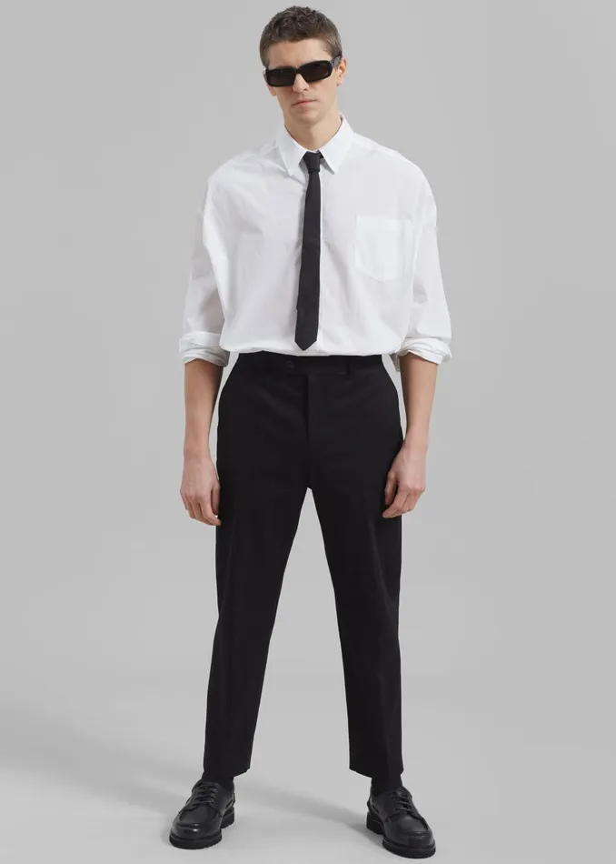 Men Gregory Trousers 8211 Black The Frankie Shop Bottoms