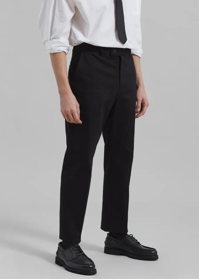 Men Gregory Trousers 8211 Black The Frankie Shop Bottoms