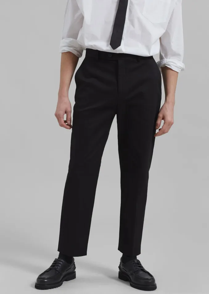 Men Gregory Trousers 8211 Black The Frankie Shop Bottoms