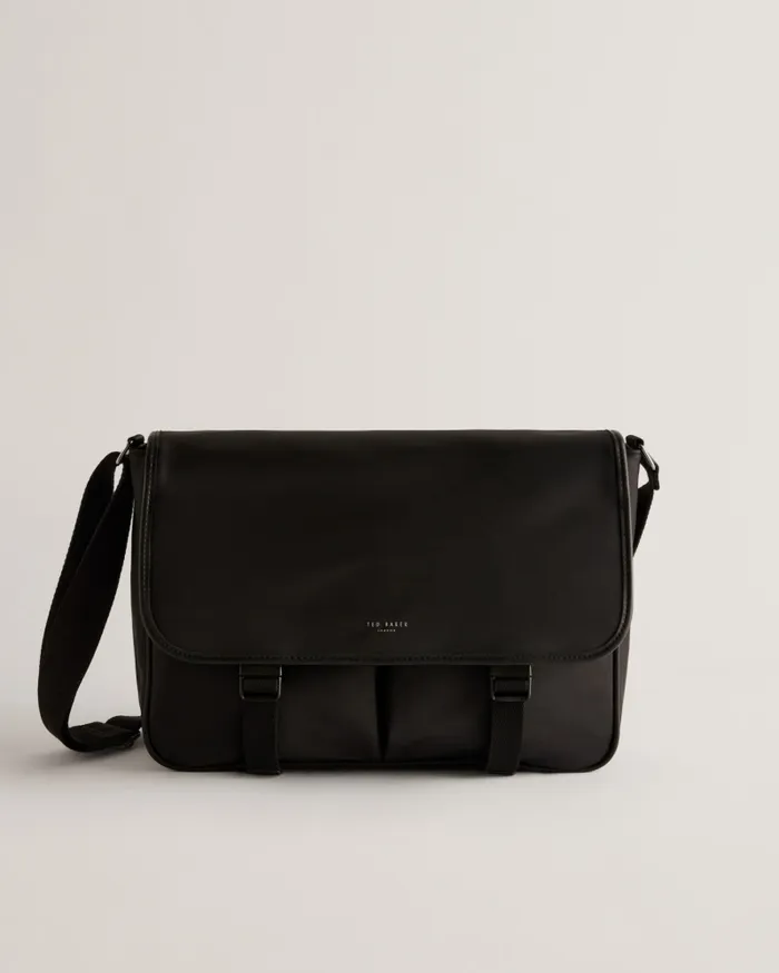Men HELTON 8211 Nylon Laptop Messenger Bag Black Ted Baker Cross Body Bags Men HELTON 8211 Nylon Laptop Messenger Bag Black Ted Baker Cross Body Bags