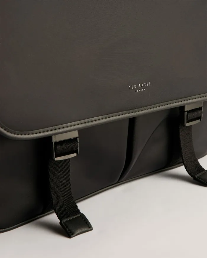 Men HELTON 8211 Nylon Laptop Messenger Bag Black Ted Baker Cross Body Bags Men HELTON 8211 Nylon Laptop Messenger Bag Black Ted Baker Cross Body Bags