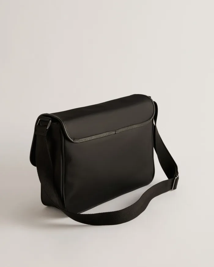 Men HELTON 8211 Nylon Laptop Messenger Bag Black Ted Baker Cross Body Bags Men HELTON 8211 Nylon Laptop Messenger Bag Black Ted Baker Cross Body Bags