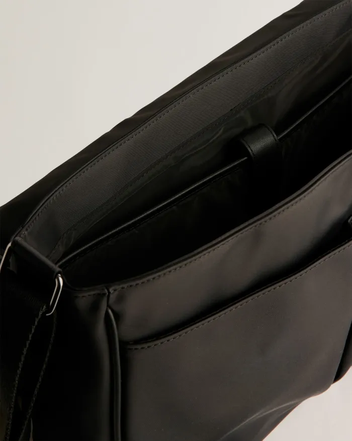 Men HELTON 8211 Nylon Laptop Messenger Bag Black Ted Baker Cross Body Bags Men HELTON 8211 Nylon Laptop Messenger Bag Black Ted Baker Cross Body Bags