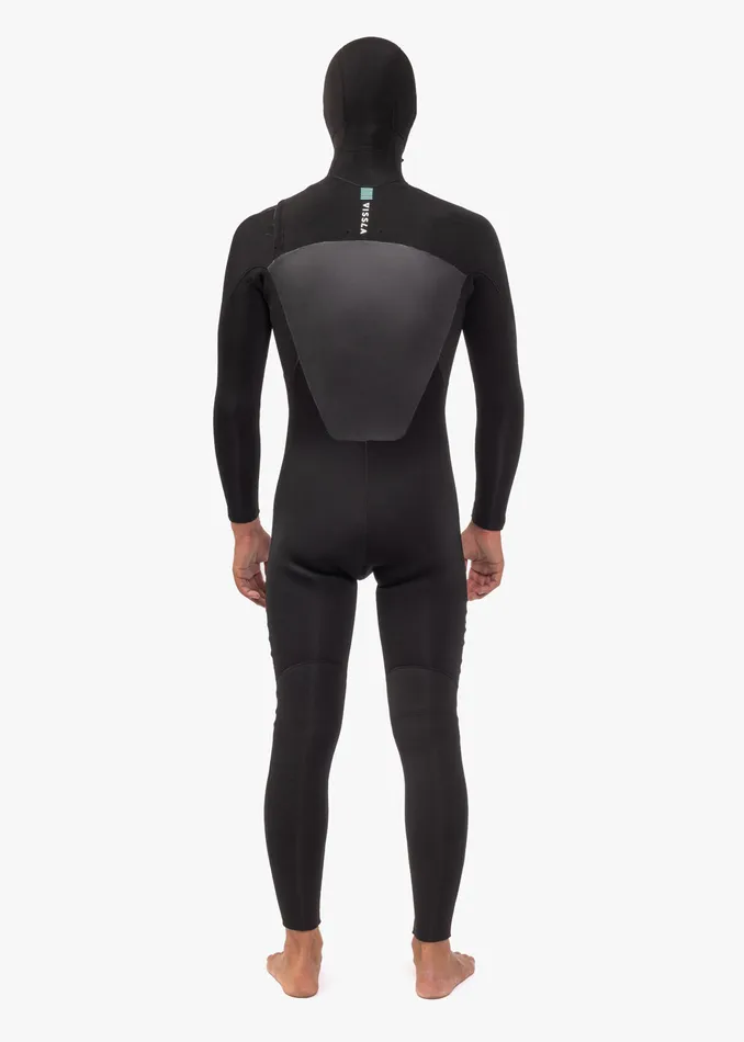 Men Hooded Wetsuits Vissla 7 Seas 65 Full Hooded Chest Zip Wetsuit Black Men Hooded Wetsuits Vissla 7 Seas 65 Full Hooded Chest Zip Wetsuit Black