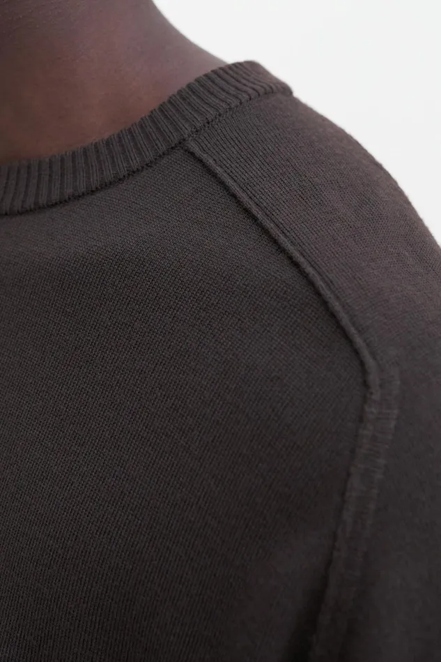 Men InsideOut Sweater Mocha Filippa K Knitwear