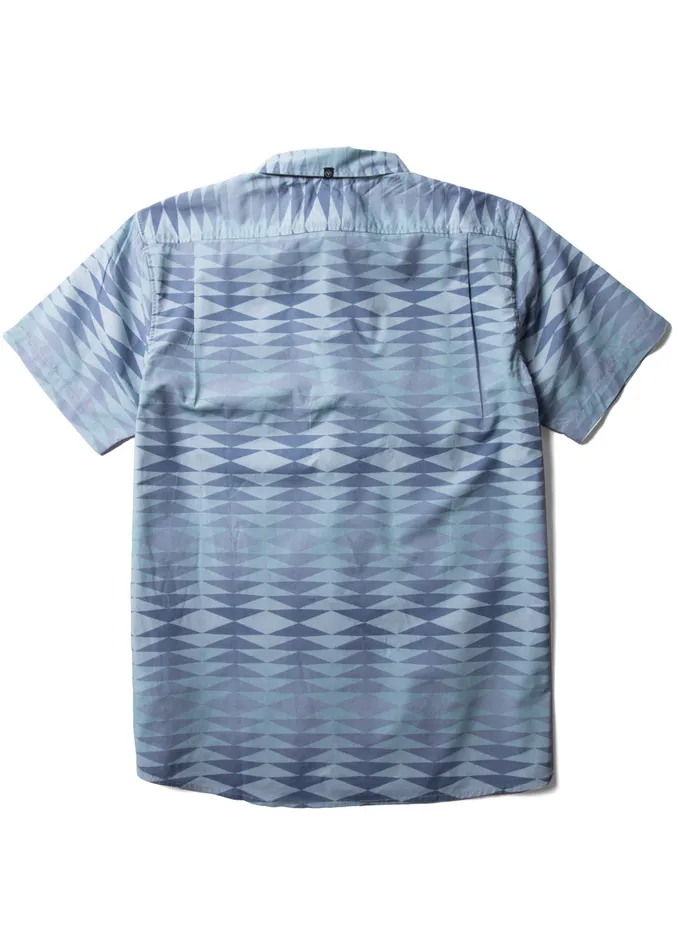 Men Jabber Eco Ss Shirt Storm Blue Shirts and Flannels Vissla