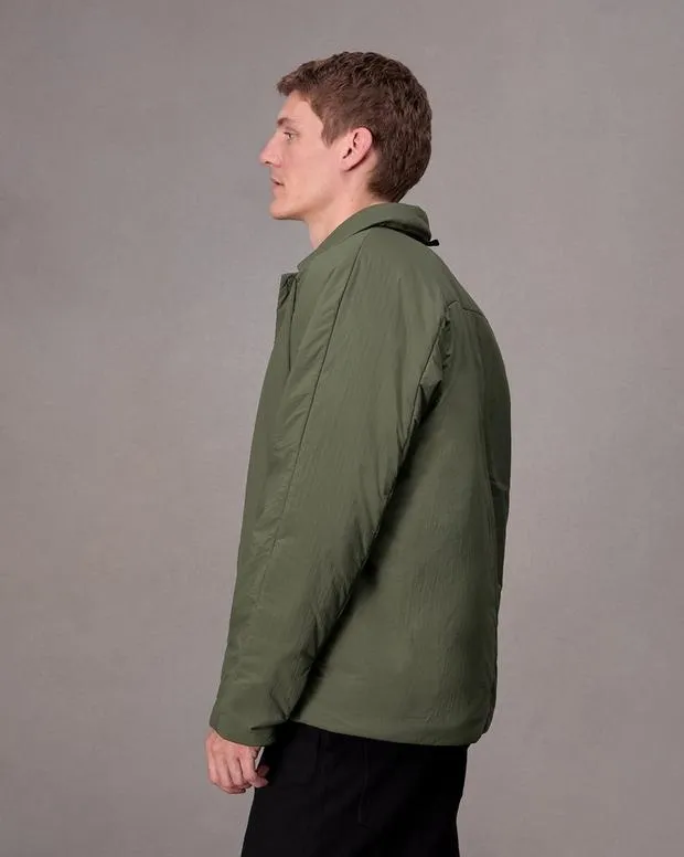 Men Jackets and Coats Rag and Bone Henderson Shirt Jacket Forest Green