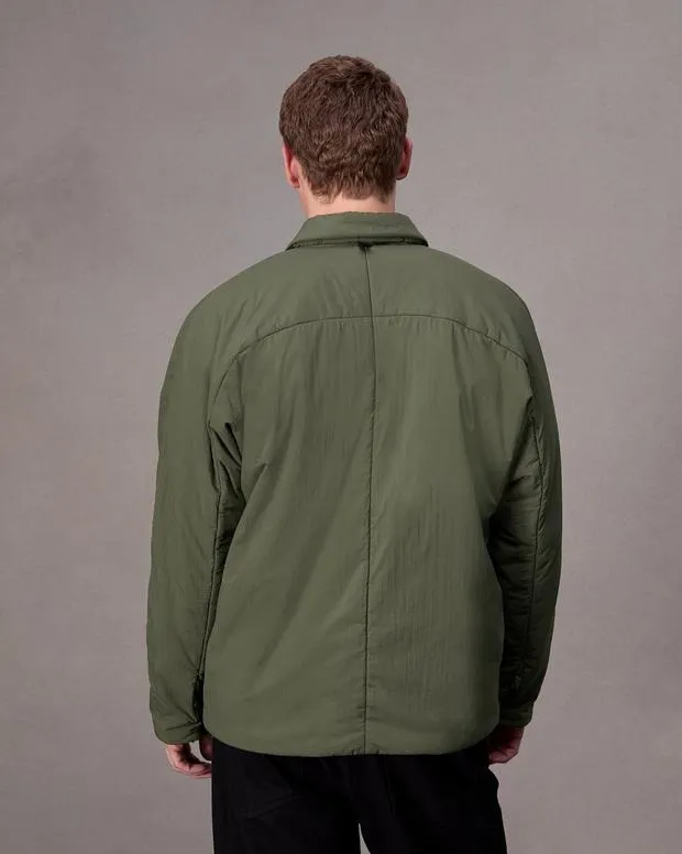 Men Jackets and Coats Rag and Bone Henderson Shirt Jacket Forest Green