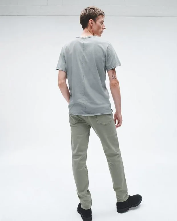 Men Jeans Rag and Bone Fit 2 Slim Fit Jean Aero Stretch Denim Dark Mint