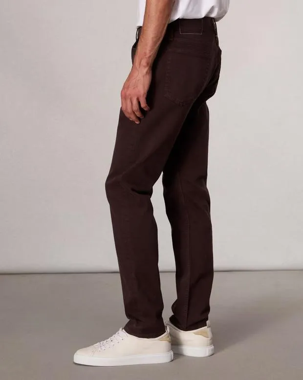 Men Jeans Rag and Bone Fit 2 Slim Fit Jean Aero Stretch Denim Dark Red