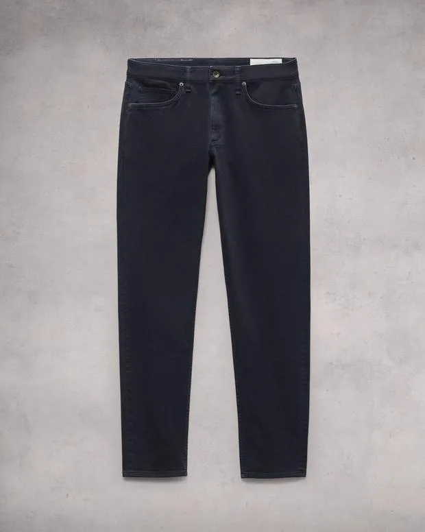 Men Jeans Rag and Bone Fit 2 Slim Fit Jean Aero Stretch Denim Navy
