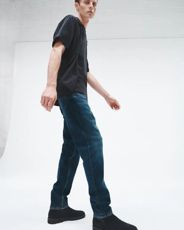 Men Jeans Rag and Bone Fit 3 Athletic Fit Jean Authentic Stretch Denim Cole