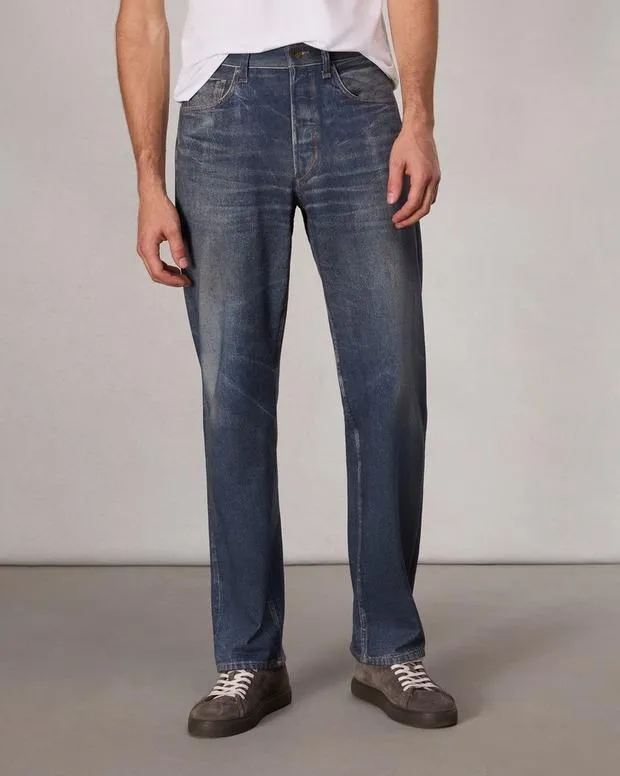 Men Jeans Rag and Bone Rbmiramar Fleece Fit 4 Pant Cotton Fleece Kenmare