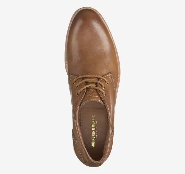 Men Johnston and Murphy Dudley Chukka Tan DipDyed Calfskin Boots