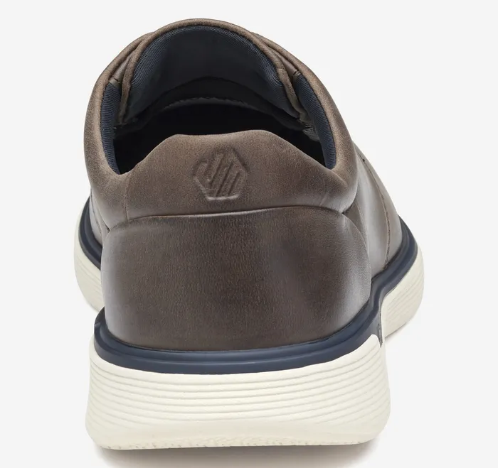 Men Johnston and Murphy XC4 Prentiss 2 Plain Toe Stone Oiled Waterproof Full Grain Shoes