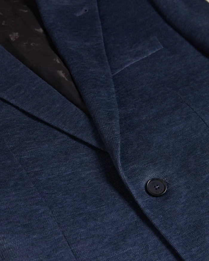 Men KEANUJ 8211 Slim Fit Jersey Blazer Navy Ted Baker Suits