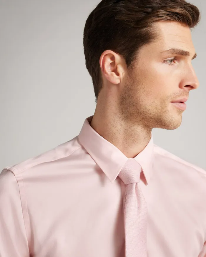 Men MAELOSS 8211 Long Sleeve Slim Fit Shirt Pale Pink Ted Baker Shirts Men MAELOSS 8211 Long Sleeve Slim Fit Shirt Pale Pink Ted Baker Shirts