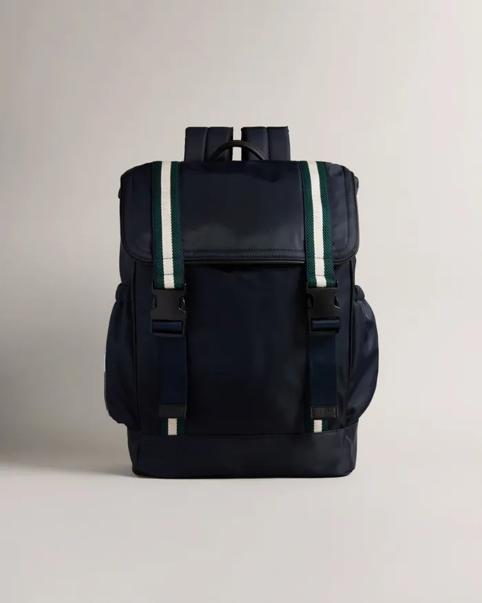 Men MATEW 8211 Twill Retro Sport Backpack Navy Ted Baker Backpacks