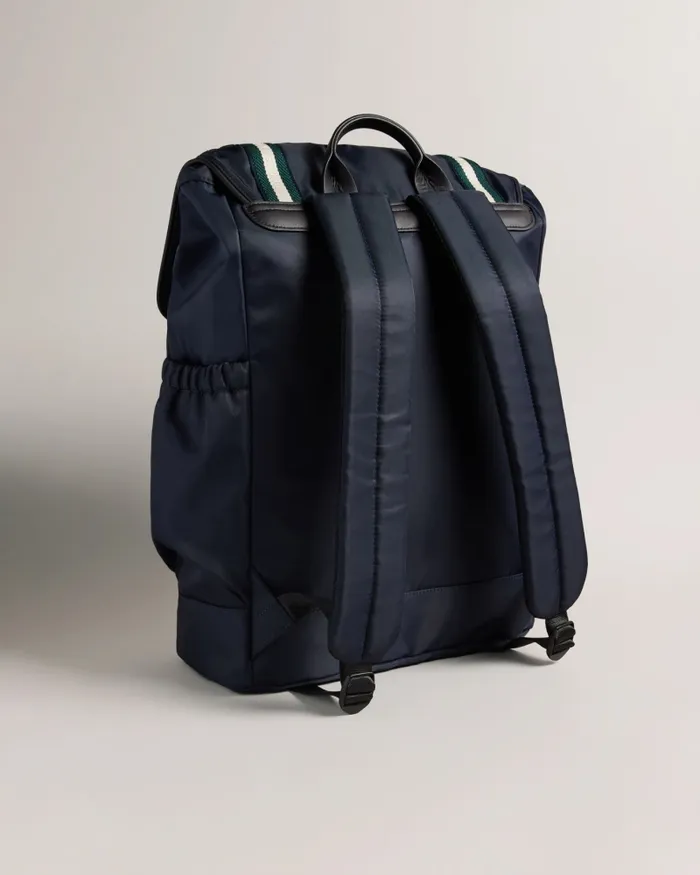 Men MATEW 8211 Twill Retro Sport Backpack Navy Ted Baker Backpacks