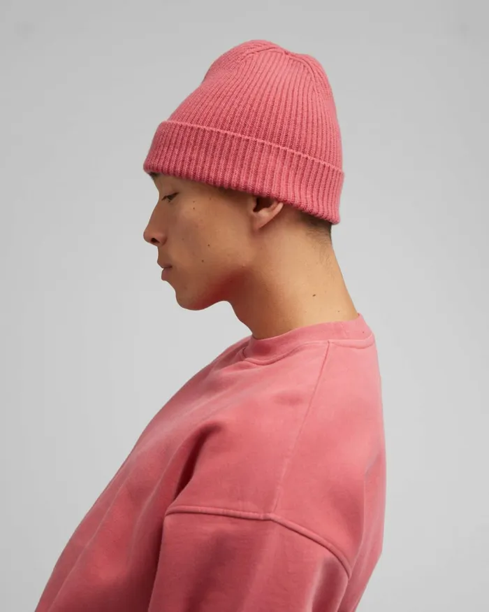 Men Merino Wool Beanie Soft Yellow Colorful Standard Beanies