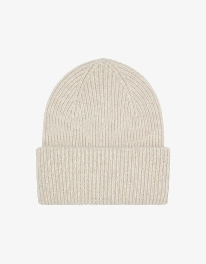 Men Merino Wool Hat Ivory White Colorful Standard Hats
