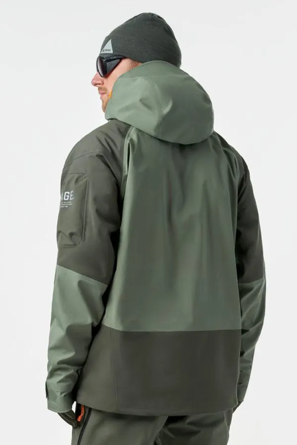 Men MtnX Highland 3L Hybrid JacketDark Leaf Orage Jackets Men MtnX Highland 3L Hybrid JacketDark Leaf Orage Jackets