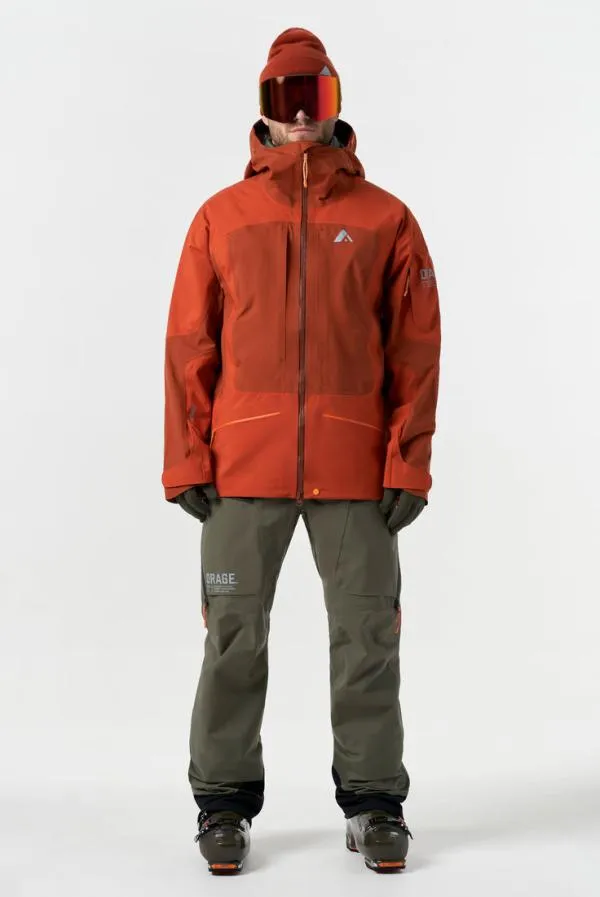 Men MtnX Highland 3L Hybrid JacketDark Terracotta Orage Jackets