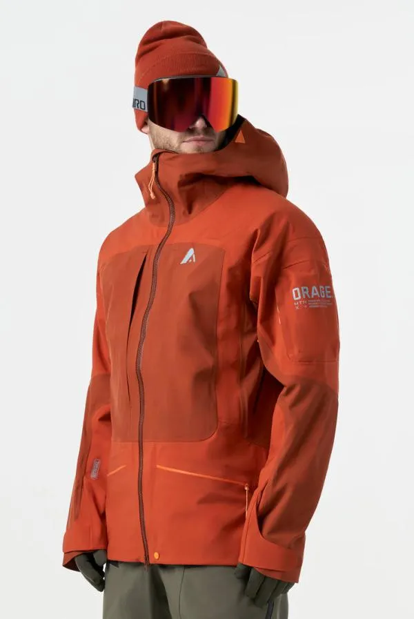 Men MtnX Highland 3L Hybrid JacketDark Terracotta Orage Jackets Men MtnX Highland 3L Hybrid JacketDark Terracotta Orage Jackets