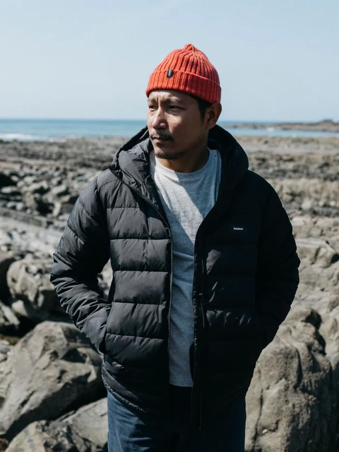 Men Nebulas Insulated Jacket Black Finisterre Jackets Coats and Gilets